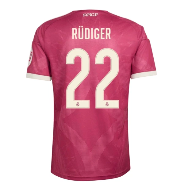 Real Madrid Rudiger 22 3. trøje 26/27 Real Madrid Rudiger 22 3. trøje 26/27