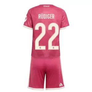 Real Madrid Rudiger 22 3. trøje Barn 26/27