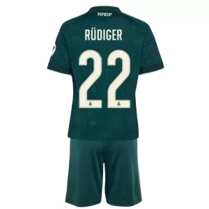 Real Madrid Rudiger 22 Udebanetrøje Barn 26/27