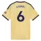 Arsenal Gabriel 6 3. trøje 26/27
