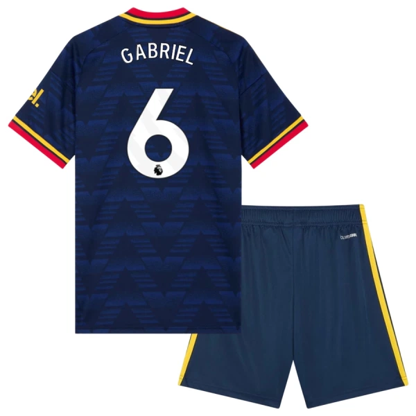 Arsenal Gabriel 6 Udebanetrøje Barn 26/27 Arsenal Gabriel 6 Udebanetrøje Barn 26/27