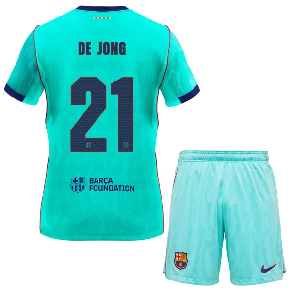 FC Barcelona Frenkie de Jong 21 3. trøje Barn 26/27 FC Barcelona Frenkie de Jong 21 3. trøje Barn 26/27
