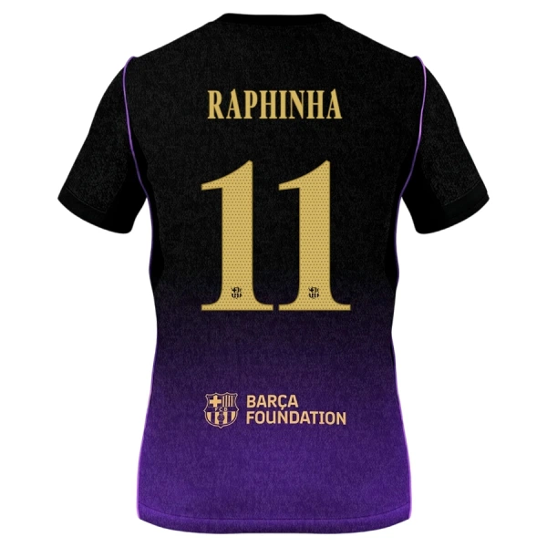 FC Barcelona Raphinha 11 Udebanetrøje Barn 26/27
