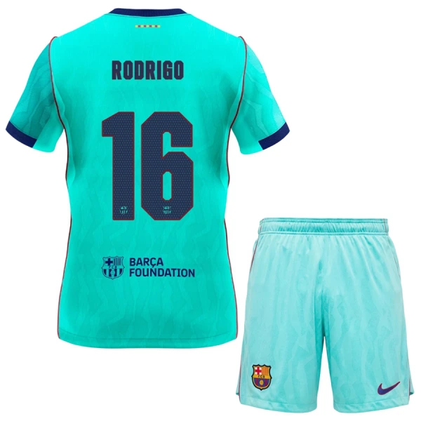 FC Barcelona Rodrigo Hernández 16 3. trøje Barn 26/27 FC Barcelona Rodrigo Hernández 16 3. trøje Barn 26/27