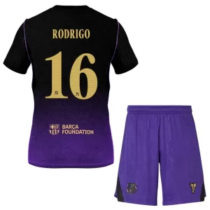 FC Barcelona Rodrigo Hernández 16 Udebanetrøje Barn 26/27