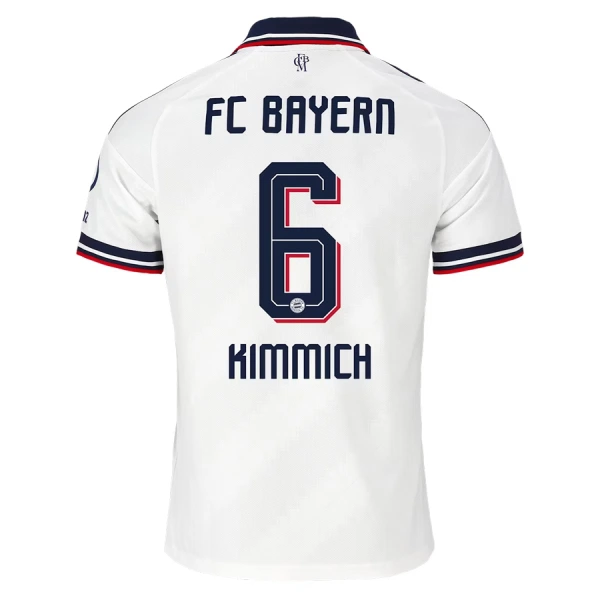 FC Bayern München Joshua Kimmich 6 Udebanetrøje 26/27 FC Bayern München Joshua Kimmich 6 Udebanetrøje 26/27