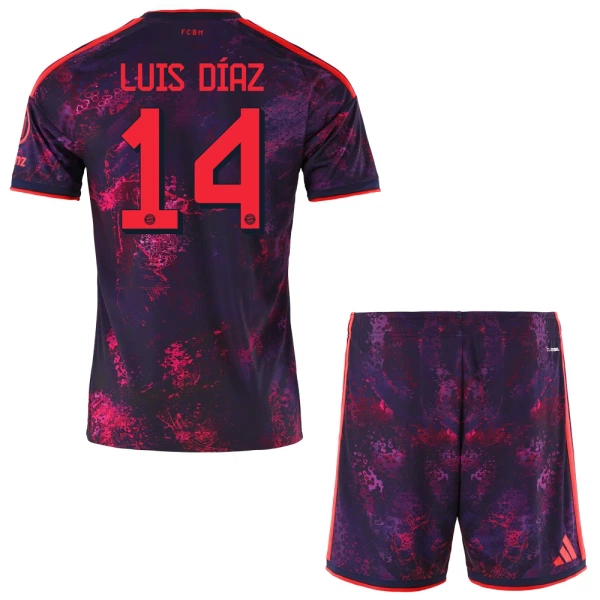 FC Bayern München Luis Díaz 14 3. trøje Barn 26/27 FC Bayern München Luis Díaz 14 3. trøje Barn 26/27