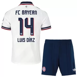 FC Bayern München Luis Díaz 14 Udebanetrøje Barn 26/27