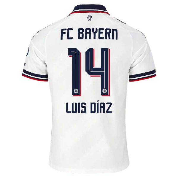 FC Bayern München Luis Díaz 14 Udebanetrøje Barn 26/27