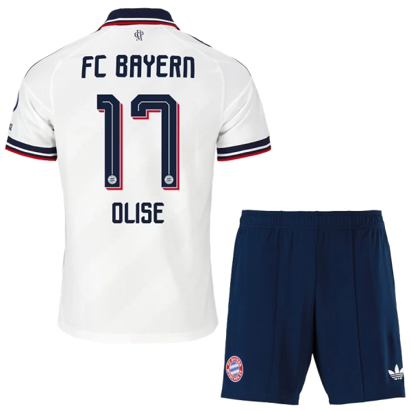 FC Bayern München Olise 17 Udebanetrøje Barn 26/27 FC Bayern München Olise 17 Udebanetrøje Barn 26/27