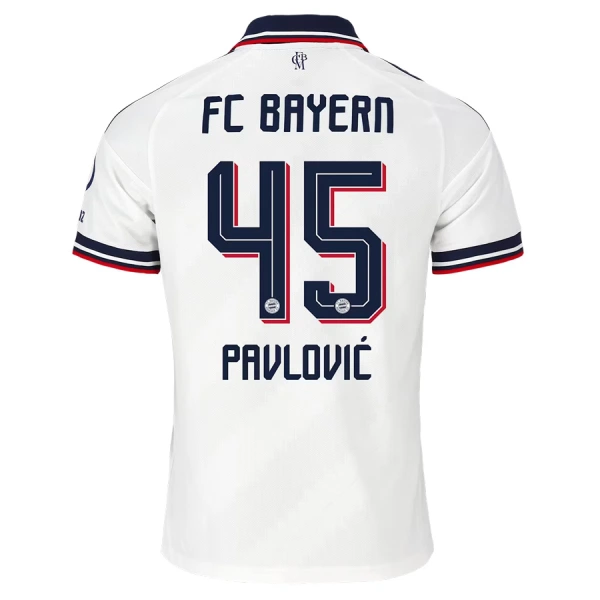 FC Bayern München Pavlovic 45 Udebanetrøje 26/27 FC Bayern München Pavlovic 45 Udebanetrøje 26/27