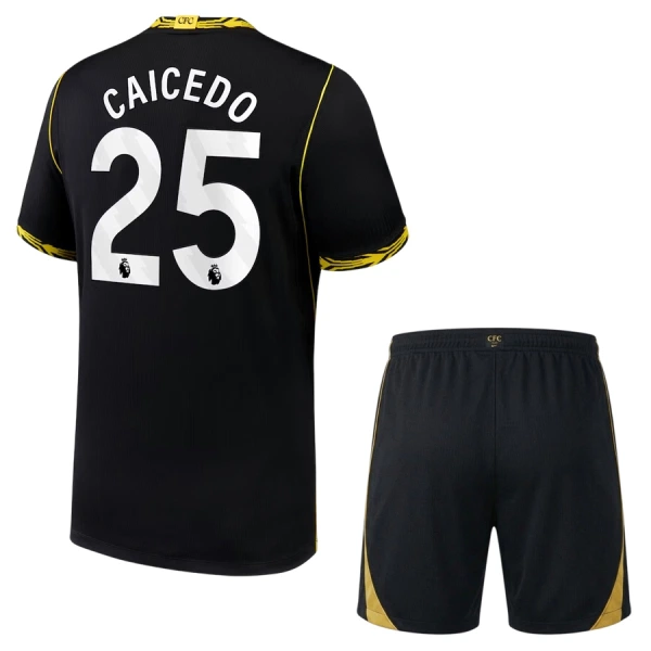 Chelsea Caicedo 25 Udebanetrøje Barn 26/27 Chelsea Caicedo 25 Udebanetrøje Barn 26/27