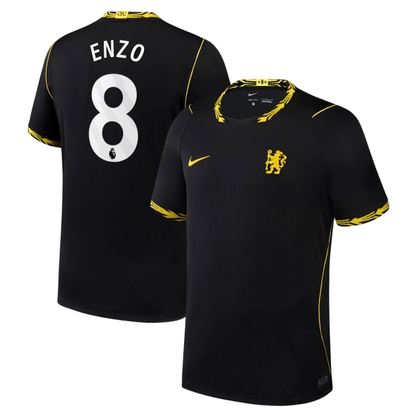 Chelsea Enzo Fernández 8 Udebanetrøje 26/27 Chelsea Enzo Fernández 8 Udebanetrøje 26/27