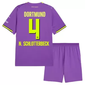 Borussia Dortmund N. Schlotterbeck 4 3. trøje Barn 26/27