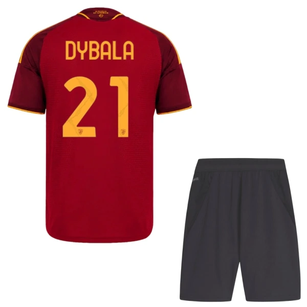AS Roma Paulo Dybala 21 Hjemmebanetrøje Barn 26/27 AS Roma Paulo Dybala 21 Hjemmebanetrøje Barn 26/27