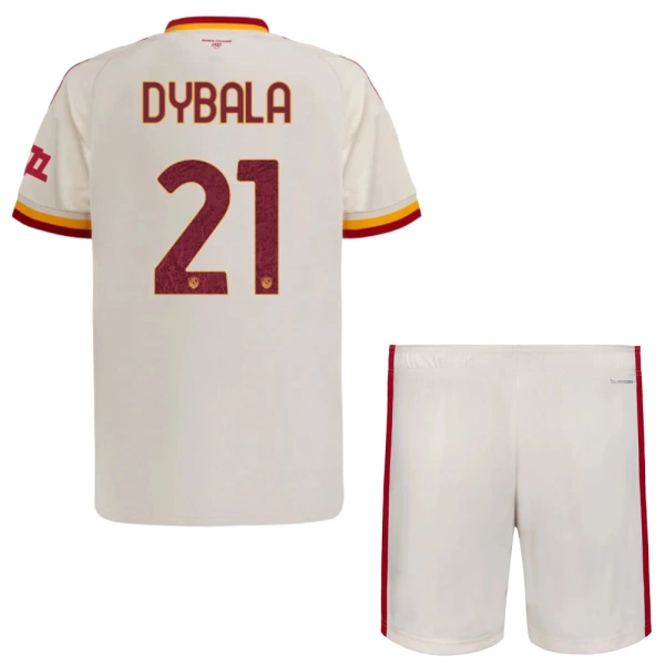 AS Roma Paulo Dybala 21 Udebanetrøje Barn 26/27 AS Roma Paulo Dybala 21 Udebanetrøje Barn 26/27