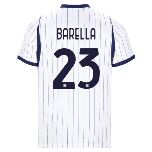 Inter Milan Barella 23 Udebanetrøje 26/27 Inter Milan Barella 23 Udebanetrøje 26/27