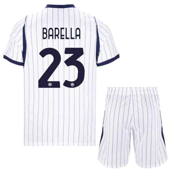 Inter Milan Barella 23 Udebanetrøje Barn 26/27