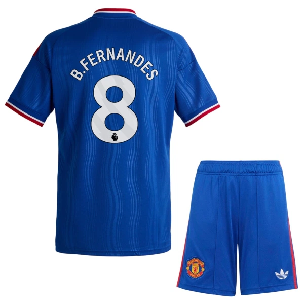 Manchester United Bruno Fernandes 8 Udebanetrøje Barn 26/27 Manchester United Bruno Fernandes 8 Udebanetrøje Barn 26/27