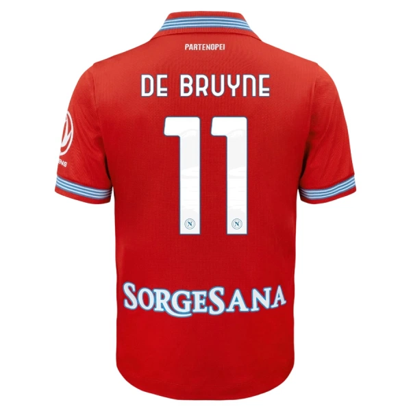 Napoli Kevin De Bruyne 11 3. trøje 26/27 Napoli Kevin De Bruyne 11 3. trøje 26/27