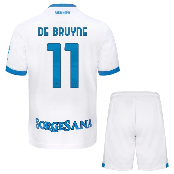 Napoli Kevin De Bruyne 11 Udebanetrøje Barn 26/27 Napoli Kevin De Bruyne 11 Udebanetrøje Barn 26/27
