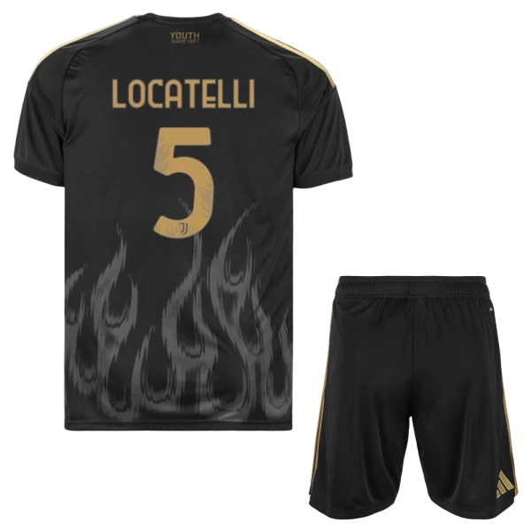 Juventus Locatelli 5 3. trøje Barn 26/27 Juventus Locatelli 5 3. trøje Barn 26/27