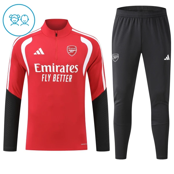 Arsenal Trænings sweatshirt sæt Barn 26/27 Rød