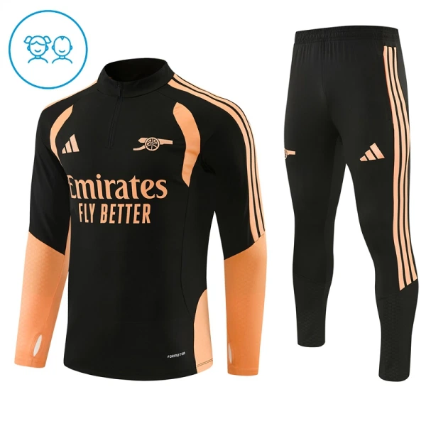 Arsenal Trænings sweatshirt sæt Barn 26/27 Sort Arsenal Trænings sweatshirt sæt Barn 26/27 Sort