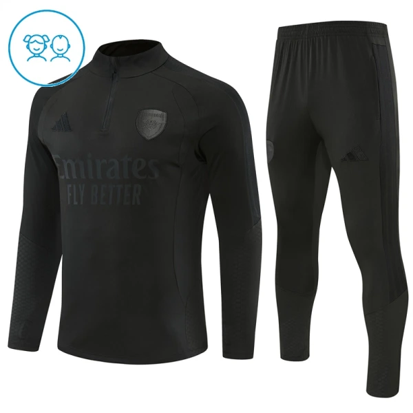 Arsenal Trænings sweatshirt sæt Barn 26/27 Sort