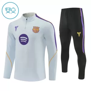 Barcelona Trænings sweatshirt sæt Barn 26/27 Hvid