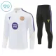 Barcelona Trænings sweatshirt sæt Barn 26/27 Hvid Barcelona Trænings sweatshirt sæt Barn 26/27 Hvid