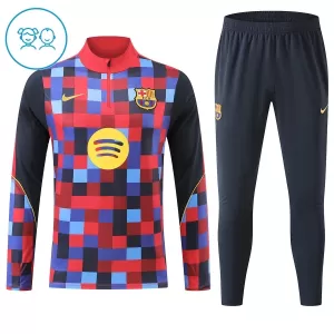 Barcelona Trænings sweatshirt sæt Barn 26/27 Rød