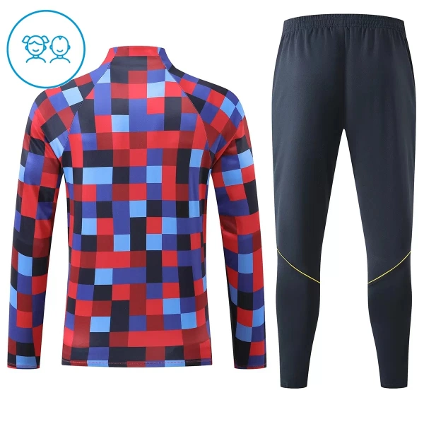 Barcelona Trænings sweatshirt sæt Barn 26/27 Rød