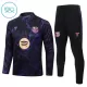 Barcelona Trænings sweatshirt sæt Barn 26/27 Sort Barcelona Trænings sweatshirt sæt Barn 26/27 Sort