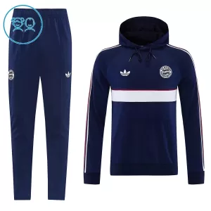 Bayern München Hættetrøje træningssweatshirt-sæt Barn 26/27 Flåde