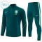 Brasilien Trænings sweatshirt sæt Barn 26/27 Grøn