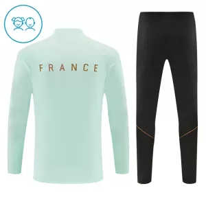 Frankrig Trænings sweatshirt sæt Barn 26/27 Hvid