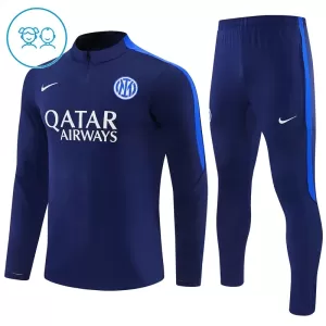Inter Milan Trænings sweatshirt sæt Barn 26/27 Blå