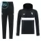 Juventus Hættetrøje træningssweatshirt-sæt Barn 26/27 Sort