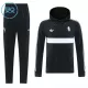 Juventus Hættetrøje træningssweatshirt-sæt Barn 26/27 Sort