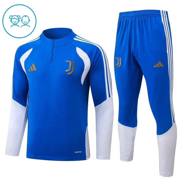Juventus Trænings sweatshirt sæt Barn 26/27 Blå Juventus Trænings sweatshirt sæt Barn 26/27 Blå