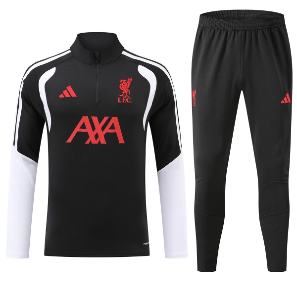 Liverpool Trænings sweatshirt sæt 26/27 Sort Liverpool Trænings sweatshirt sæt 26/27 Sort