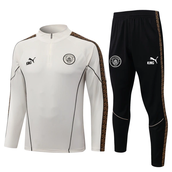 Manchester City Trænings sweatshirt sæt 26/27 Grå