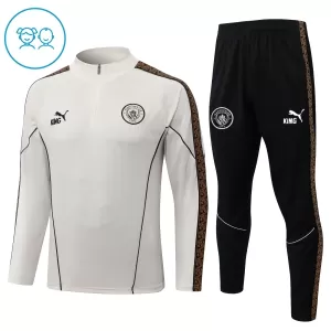 Manchester City Trænings sweatshirt sæt Barn 26/27 Grå