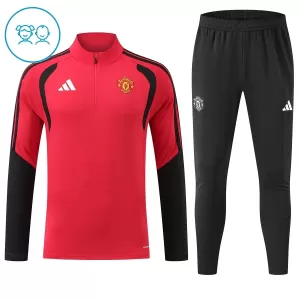 Manchester United Trænings sweatshirt sæt Barn 26/27 Rød
