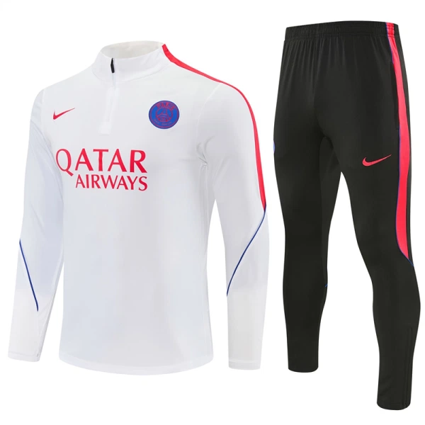 Paris Saint-Germain Trænings sweatshirt sæt 26/27 Hvid Paris Saint-Germain Trænings sweatshirt sæt 26/27 Hvid