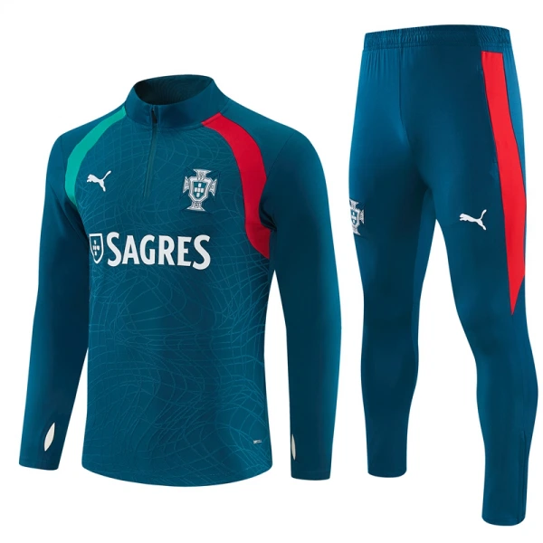 Portugal Trænings sweatshirt sæt 26/27 Blå