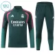 Real Madrid Trænings sweatshirt sæt Barn 26/27 Grøn Real Madrid Trænings sweatshirt sæt Barn 26/27 Grøn