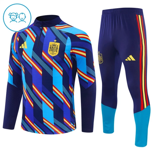 Spanien Trænings sweatshirt sæt Barn 26/27 Blå