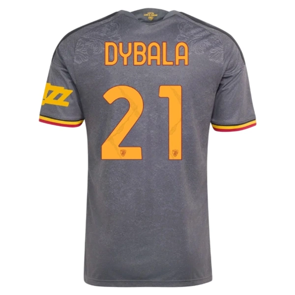 AS Roma Paulo Dybala 21 3. trøje Barn 26/27